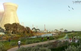 נחל הקישון: הקרן לשמירה על שטחים פתוחים של רשות מקרקעי ישראל תעניק 2.4 מליוני שקלים לטובת פיתוח גדות נפתול - הדמייה