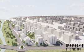 אושרה לאחר התגדויות תכנית ל כ 600 ייחד בשלומי הדמית תוכנית גבעת חמודות שלומי. קרדיט: בר לוי אדריכלים ומתכנני ערים.