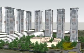 דיור במחיר מופחת באשדוד: רשות מקרקעי ישראל הכריזה על הזוכים במכרז לבניית 692 יח"ד במתחם ויצמן הדמיה מתחם ויצמן: קרדיט – חושן ניהול פרוייקטים