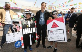 הפנינג מפלגת העבודה והמחנה הציוני במרכז גילת באר- שבע צילום: דיאגו מיטלברג