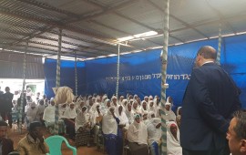 השר איוב קרא במפגש עם הקהילה היהודית באתיופיה