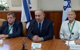 רה"מ נתניהו התערב וסידר: האלוף גנדי ז"ל יונצח בתחום המועצה האזורית שומרון צילום: חיים צח, לע