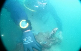 צינור המיקשר באשדוד הושבת לחלוטין בעקבות המפגע הימי צילום: יצחק קודוביצקי ודרור אריאלי, מפקחי המשרד להגנת הסביבה