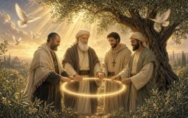 תחת אוהל אחד: כך מורשת אברהם ממשיכה לחבר יהודים, נוצרים ומוסלמים שלוש דתות, אב אחד – המורשת האברהמית המשותפת. צילום: Faith & Freedom News