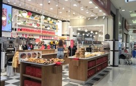 סניף דגל של מאפה נאמן נפתח בקניון עופר חדרה בהשקעה של יותר מ-2 מיליון שקל סניף הדגל החדש של מאפה נאמן בקניון עופר חדרה. צילום: יח