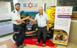 שבוע קטלני בכבישים: צוותי מד״א טיפלו בפצועים בתאונות דרכים קשות אופנוע חירום של מד״א. אילוסטרציה. צילום: אלירן אביטל