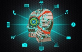 אינטל חשפה רובוט עתידני לחנויות המעשיר את חוויית הקניה רובוט עתידני. אילוסטרציה