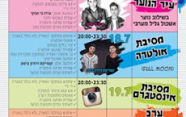 עיר הנוער בעכו יוצאת לדרך עם הופעה של קטריקס ודורון ביטון עיריית עכו גאה להציג:עיר הנוער בפארק האתגרי – 17-21 ביולי