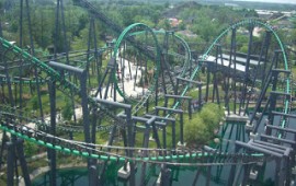 10 פארקי השעשועים ששווה לבקר בהם בארה''ב פארק: Carowinds, שארלוט