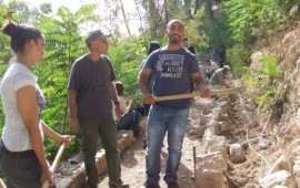 צפת: הסטודנטים משקמים את גן המצודה ההיסטורי