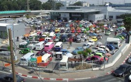 נהגי גוש דן, היכונו: "פקק החיפושיות הגדול" מגיע בסוכות DrorBANANA