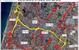 גשר מנהרה ורכבת במחלף אחד: רעננה דרום יוצא לדרך