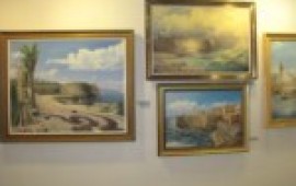 תערוכת ציורי רב חובל מוצגת בהיכל עיריית עכו Aco_Ariel_Agronov_small