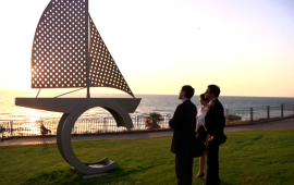 אמנות בבגד ים: גלריה פתוחה חדשה תוקם על חוף הים halon_layam11