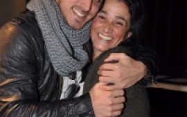 אביהו שבת נפגש עם המעריצה מס' 1 - אמא