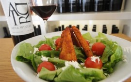 מתכון: סלט ירקות גלילי עם חמוציות ואגוזים