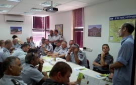 גוש עציון: נציבות כיבוי האש הגיעה לסיור