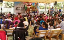 אלפי מבקרים באירועי סוכות בבאר שבע הפנינג לכל המשפחה. צילום דיאגו מיטלברג