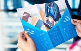 הדפסת פליירים -עיצוב חזותי שובה לב קרדיט תמונה: freepik